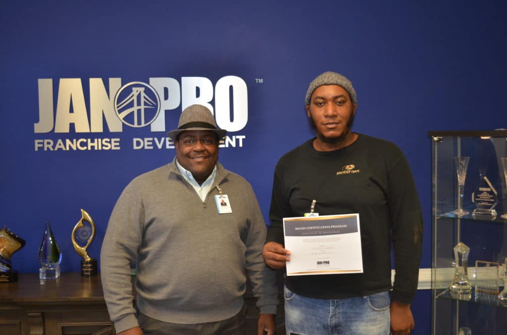 Lawrence Singleton – New JAN-PRO Cleaning & Disinfecting Certified Franchisee